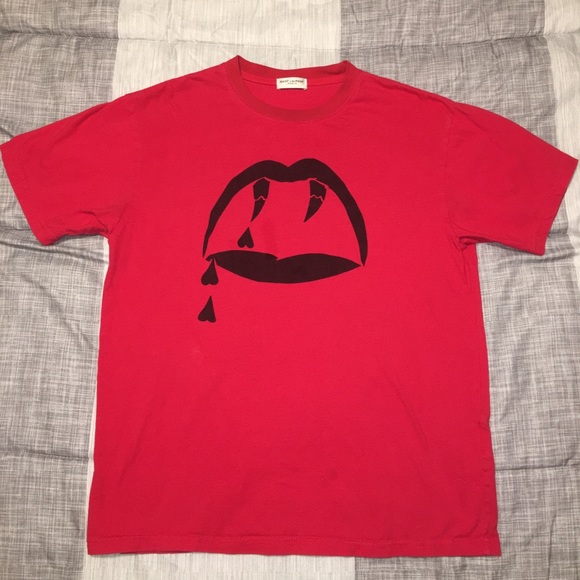 saint laurent vampire tee